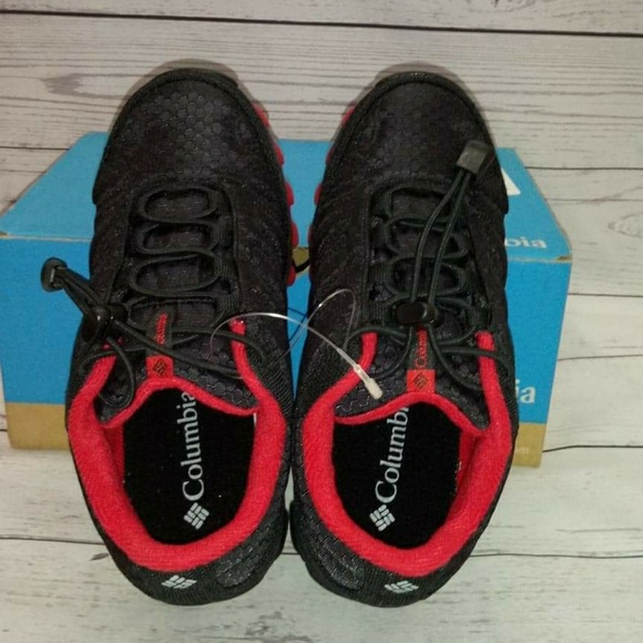 Columbia shoe kids black size 2 - Picture 3 of 5